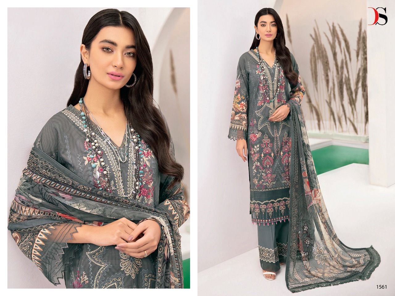 Deepsy Cheveron Lawn 22 New Fancy Wear Cotton Pakistani Salwar Suits Collection